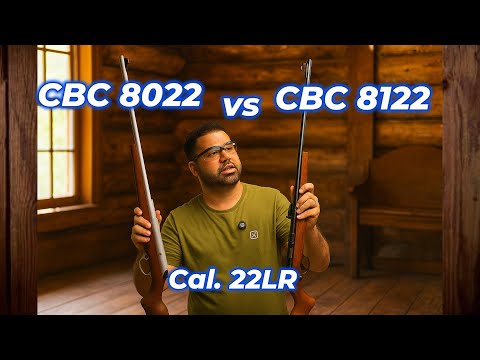 CBC 8022 Vs CBC 8122 Rifles Em Calibre 22LR Cac Cbc Taurus Clubedetiro Cr