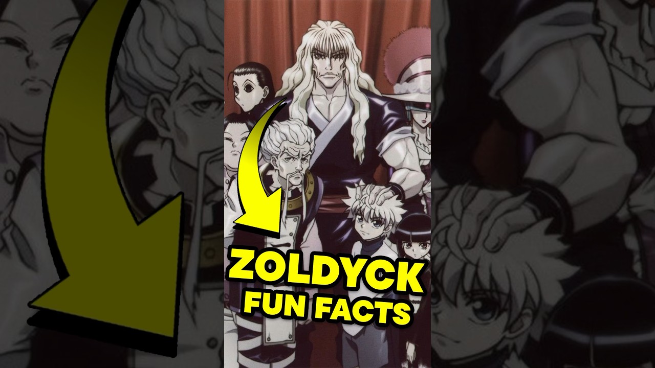 What You DIDN'T Know About the Zoldyck Family #animeanxiety #hunterxhunter