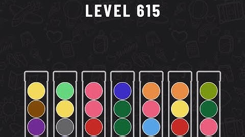Ball Sort Puzzle Level 615 #ballsortpuzzle #ballsortpuzzlegameplay #puzzlegame #mobilegames