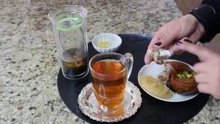 How to make Persian Tea!!!Fragrant and Delicious!