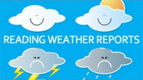 Reading Weather Reports
