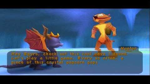 Spyro 2 Gateway to Glimmer Walkthrough Part 27 - Magma Cone [1-2]