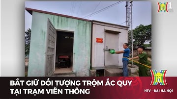 Bắt giữ đối tượng trộm ắc quy tại trạm viễn thông | Tin tức mới nhất hôm nay