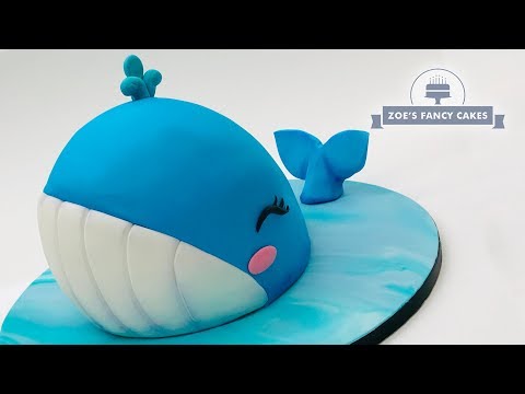 cartoon-blue-whale-cake-tutorial,-birthday-cake-ideas,