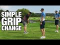 How To Strike Your Irons CONSISTENTLY | One SIMPLE Grip Change | ME AND MY GOLF