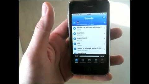 Thounds on iPhone OS 4