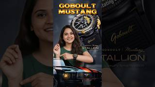 Mustang on my wrist 🔥 Premium smartwatch vibes —would you wear this? ⌚ #goboult #mustang #smartwatch