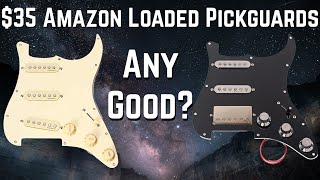 How to Make Your Cheap Strat Sound Like a FENDER | Amazon Loaded (prewired) Pickguard Review &amp; Demo