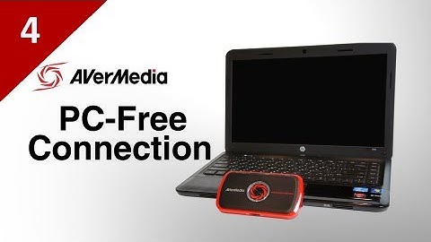 Connect Laptop to AVerMedia LGP (Live Gamer Portable) in PC-Free Mode