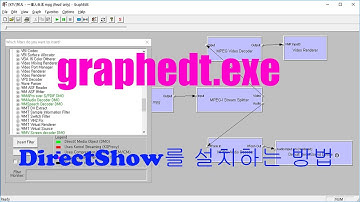 DirectShow PlatFormSDK graphedt.exe를 설치하는 방법