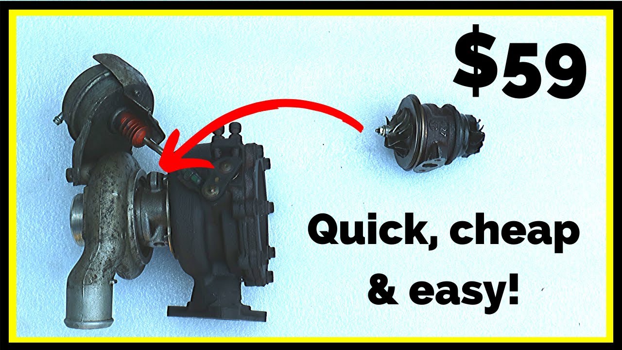How To Rebuild A Turbo (Quick, Cheap \U0026 Easy)