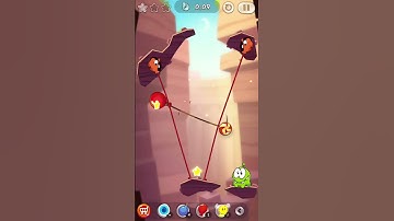 cut the rope 2 level 46 collect 3 star beat the timer complete