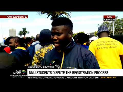 NMU students dispute the registration process