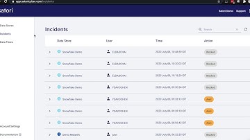 Satori Redshift and Tableau demo