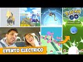 ¡NO PUEDE EMPEZAR MEJOR ⚡! PRIMEROS SHINIES DEL EVENTO ELÉCTRICO EN POKÉMON GO [Neludia]