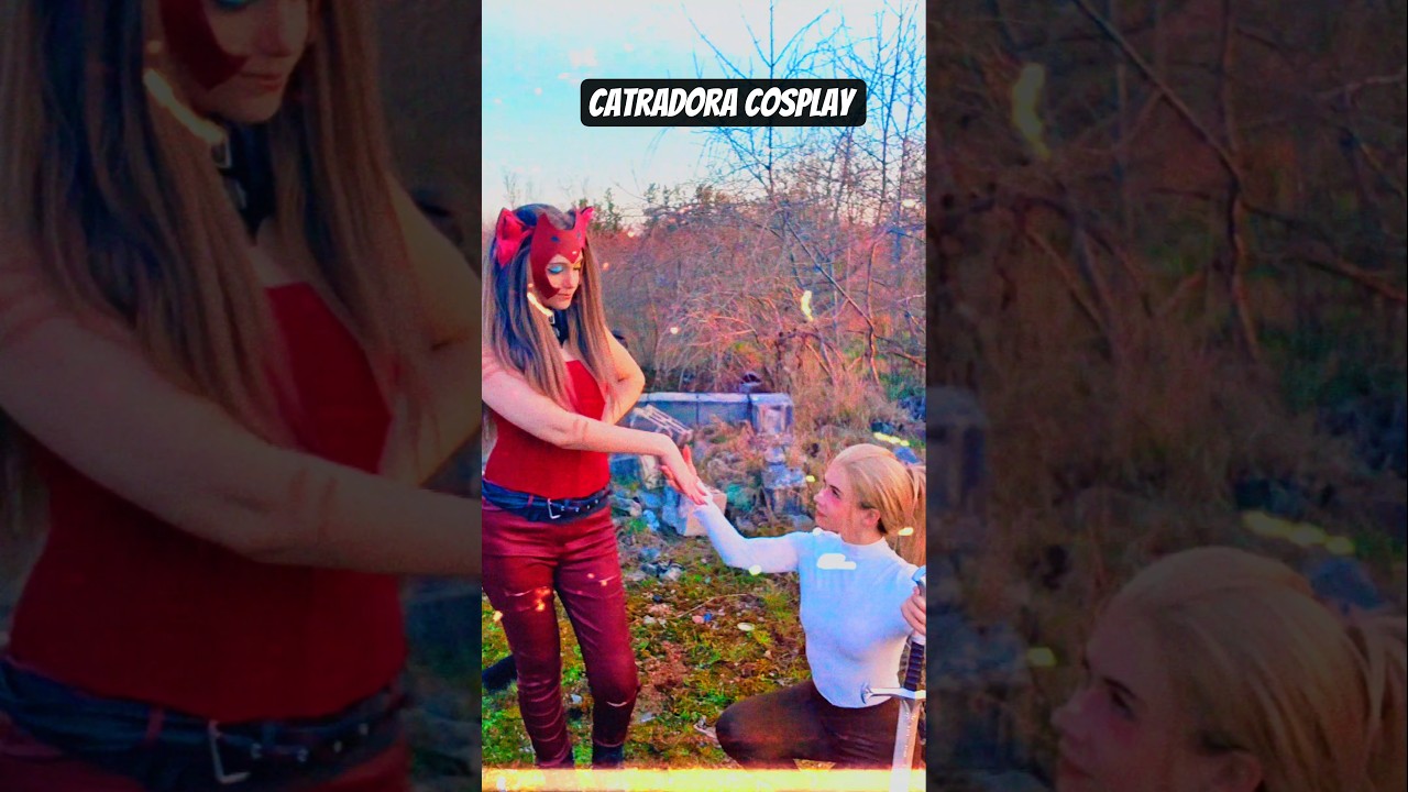 Drop to your knees | Catra & Adora @nikkihatsunecosplay #cosplay #shorts #shera #catradora