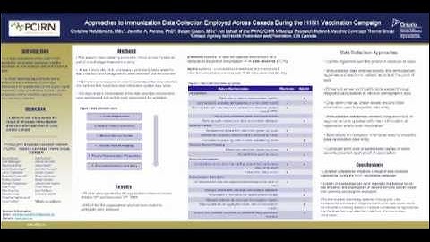 Approaches to Immunization Data Collection during the H1N1 Vaccination Campaign in Canada