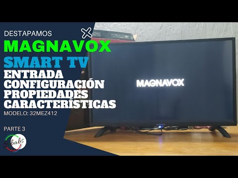 Magnavox Philips 32MEZ412 Smart Tv Entrada Configuración Propiedades Características (parte 3)