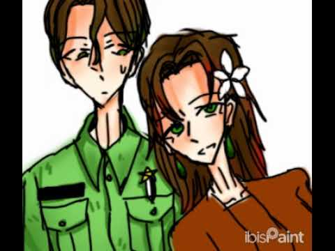 The process of drawing my oc their names satriya and indah