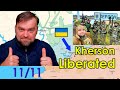 Update from Ukraine | Ukraine Liberated Kherson Next step is Crimea | Ruzzians are running