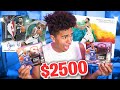 I Spent $2500 for 2 NBA Boxes... *INSANE IRL NBA Basketball Pack Opening*