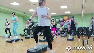 Step aerobic (лёгкая и интенсивная раскладка)