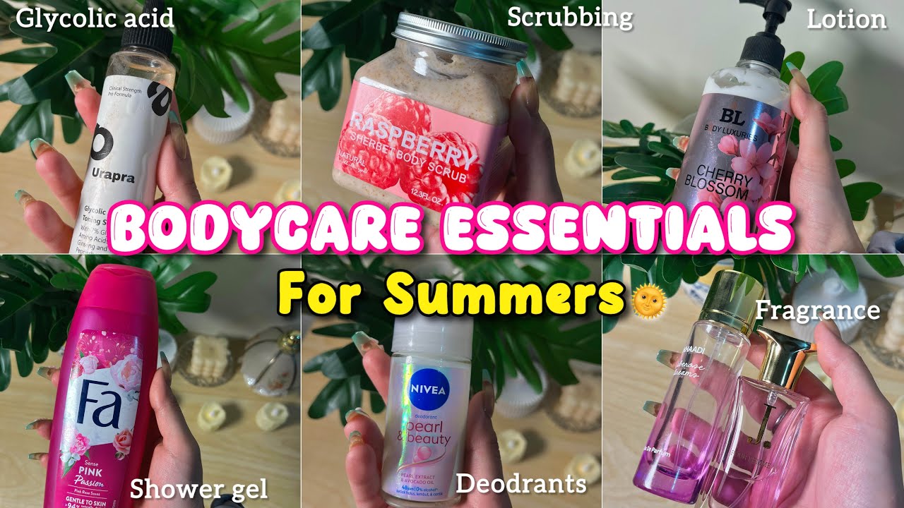 Must Have Bodycare Products✨Summer Routine #bodycare