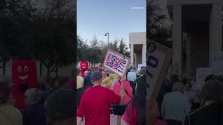 Protest held at Surprise City Hall against ICE's planned facility