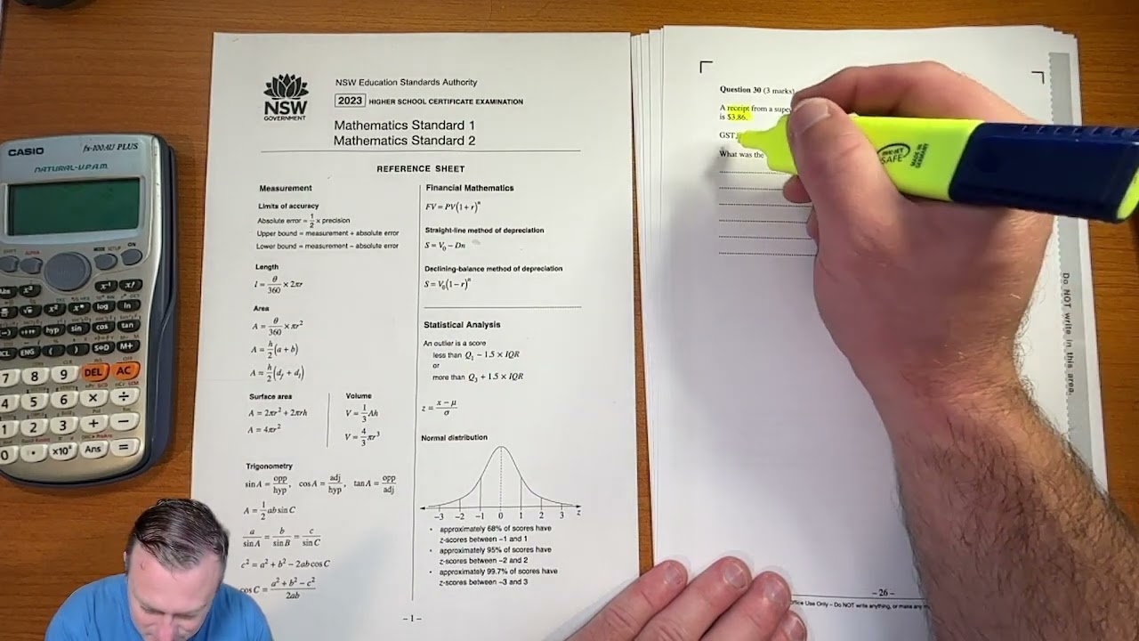 🔢 Master the 2023 NSW HSC Maths Standard 2 Exam: Step-by-Step Solutions & Strategies 📚