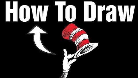 How To Draw The Dr. Seuss Hat From The Cat In The Hat