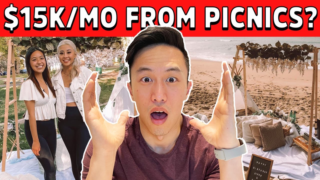 Реакция предпринимателя: роскошные пикники стоимостью 15 000 долларов в месяц | Бизнес-идеи в сфе...