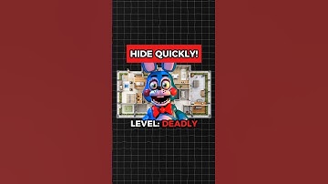 Can You Hide From Bonnie To Survive? #fnaf #hideandseek #shorts