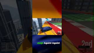 GTA Stunt Race Goes Horribly Wrong!