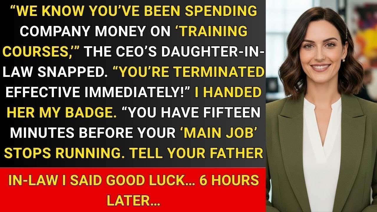 HR Fired Me for 'Training' – I Collapsed Their Entire Operation in 6 Hours