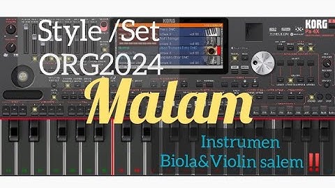 Tes Style ORG Terbaru 2023/2024 Malam Rita sugiarto Versi Biola Salem di Android😁‼️Woww...