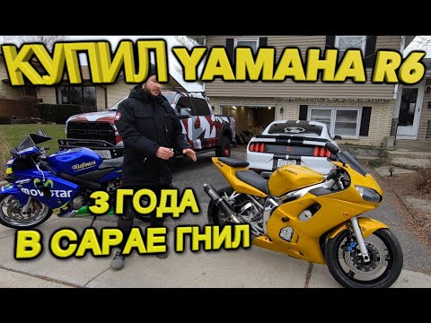 Купил Yamaha R6 за копейки в идеале!? заброшенный спортбайк. Honda CBR или Yamaha R6?
