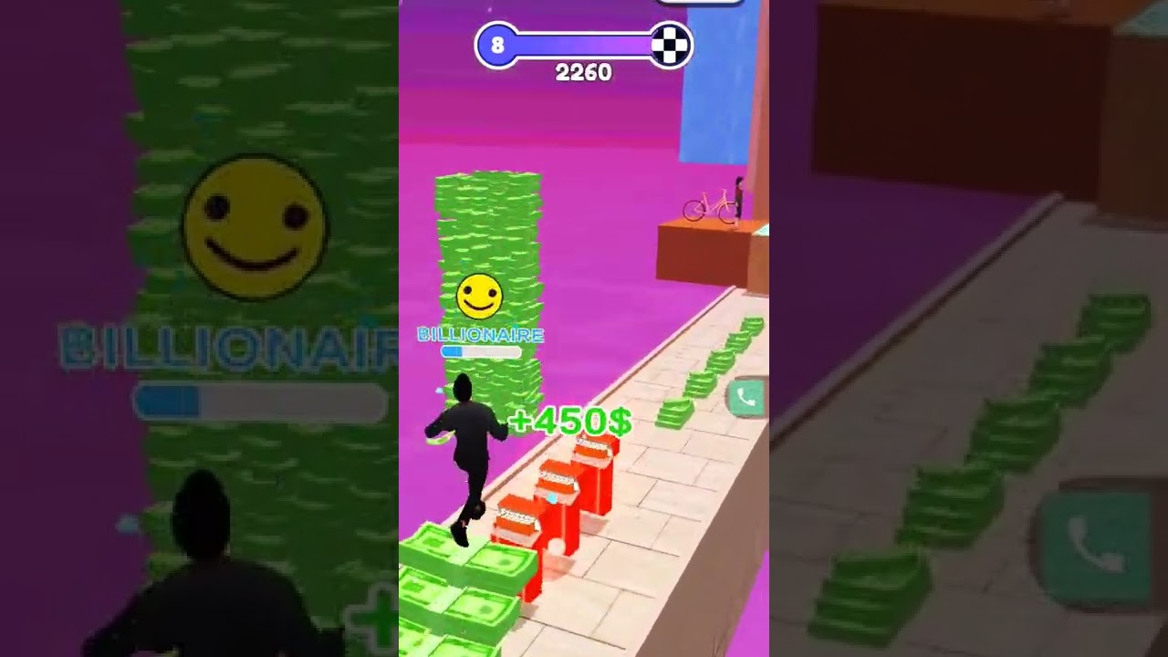 Money Run 3D - All Levels Gameplay Walkthrough And Guide Levels 3-6
