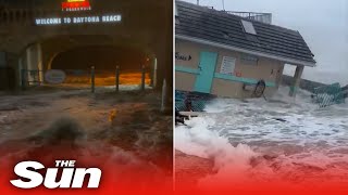 Hurricane Nicole makes landfall along Florida's East Coast