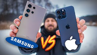 iPhone 15 Pro Max vs Samsung Galaxy S24 Ultra - Porównanie aparatów