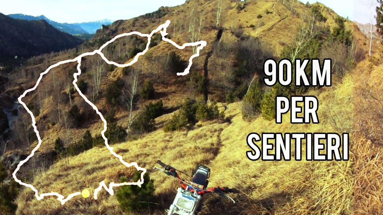 90 km su sentieri e percorsi enduro con il trial
