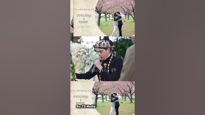 AKAD NIKAH LUNA MAYA & MAXIME BOUTTIER🧡💞 #lunamaya #maximebouttier #akadnikah