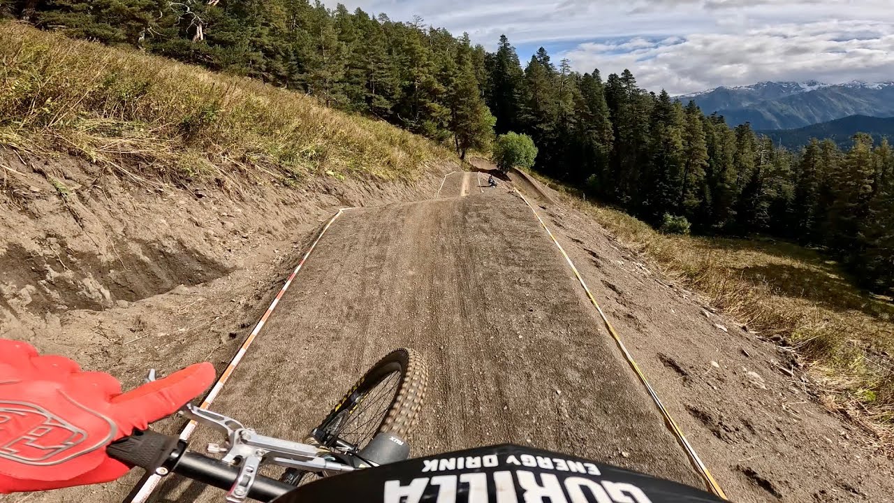 1 место DROPLINE DH 3 этап | Архыз