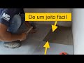 como colocar porcelanato porto belo