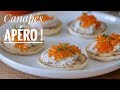 8 ASSORTIMENTS DE CANAPÉS APÉRO DINATOIRE TRÈS FACILE