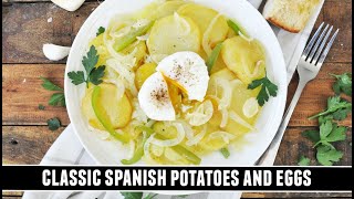 Patatas Panaderas con Huevos Poché