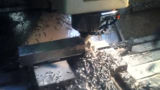Iscar ChatterFree Endmill .750" machining 17-4 PH HRc 36-38 - Full Slot