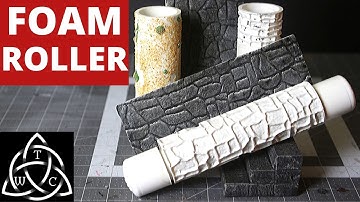 DIY XPS Foam Texture Roller