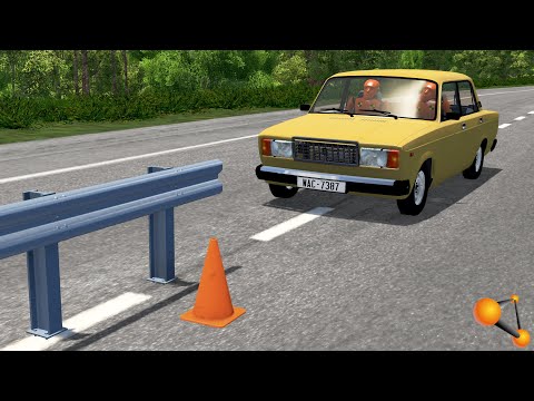 видео: ОТБОЙНИК СМЕРТИ! ОГРАДА ПРОШИЛА САЛОН НАСКВОЗЬ | BeamNG.drive