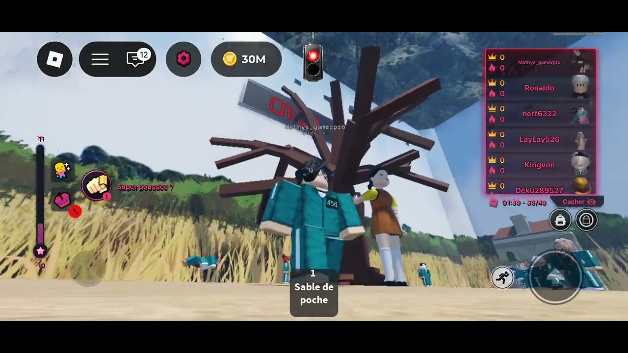 On joue a squid game