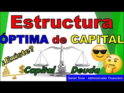 ESTRUCTURA ÓPTIMA DE CAPITAL. ¿Cuál estructura financiera maximiza el valor de la empresa? Estructura de capital empresarial: todo lo que necesitas saber